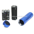 2015 new design mini Aluminum 6 LED led mini flashlight